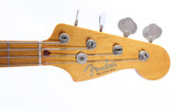 1998 Fender Precision Bass 57 Reissue fiesta red