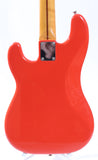 1998 Fender Precision Bass 57 Reissue fiesta red