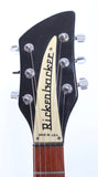 1997 Rickenbacker 330 to 331LS Light Show conversion jetglo
