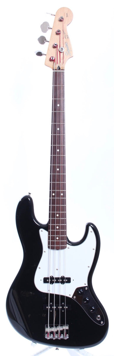 1992 Squier Jazz Bass Silver Series black – Yeahman's Vintage