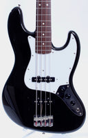 1992 Squier Jazz Bass Silver Series black