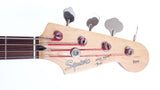 1992 Squier Jazz Bass Silver Series black