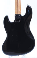 1992 Squier Jazz Bass Silver Series black
