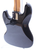 1992 Squier Jazz Bass Silver Series black
