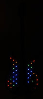 1997 Rickenbacker 330 to 331LS Light Show conversion jetglo