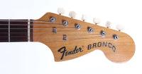 1968 Fender Bronco red