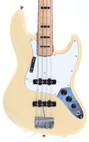 2006 Fender Jazz Bass 70s Reissue Geddy Lee Special vintage white