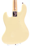 2006 Fender Jazz Bass 70s Reissue Geddy Lee Special vintage white
