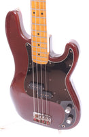 1978 Fender Precision Bass wine mocha