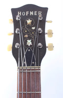 1962 Hofner 500/10 Six String Bass sunburst