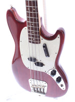 1969 Fender Mustang Bass translucent cherry red