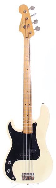 1990 Fender Precision Bass 57 Reissue Lefty vintage white