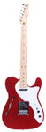 2018 Fender Deluxe Thinline Telecaster candy apple red