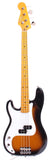 2002 Fender Precision Bass 57 Reissue lefty sunburst