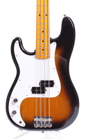 2002 Fender Precision Bass 57 Reissue lefty sunburst