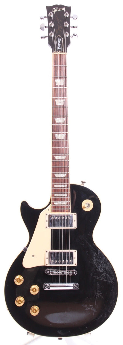1998 Gibson Les Paul Standard lefty ebony – Yeahman's Vintage