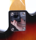 1982 Squier Precision Bass 62 Reissue sunburst