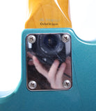 2001 Fender Jazz Bass '62 Reissue matching headstock lake placid blue