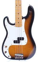 1990 Fender Precision Bass '57 Reissue Lefty sunburst