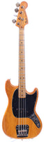 1977 Fender Mustang Bass natural