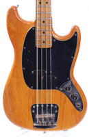 1977 Fender Mustang Bass natural