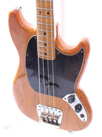 1977 Fender Mustang Bass natural