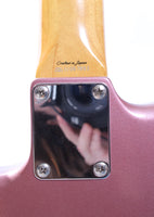 1999 Fender Stratocaster 62 Reissue nitro burgundy mist metallic