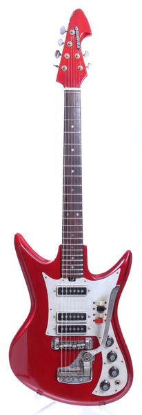 1960s Teisco K-3L candy apple red