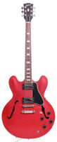 2015 Gibson ES-335 block inlay satin cherry red