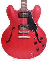 2015 Gibson ES-335 block inlay satin cherry red