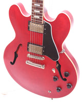 2015 Gibson ES-335 block inlay satin cherry red