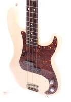 1984 Squier by Fender JV Precision Bass 62 Reissue vintage white