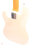 1984 Squier by Fender JV Precision Bass 62 Reissue vintage white