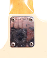 1984 Squier by Fender JV Precision Bass 62 Reissue vintage white