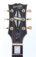 1990 Orville by Gibson Les Paul Custom Bavarian Makeover dark burst