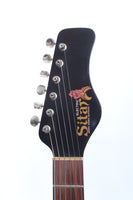 1991 Jerry Jones Sitar red crackle gator