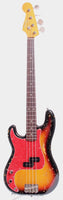 1994 Fender Precision Bass 62 Reissue lefty sunburst