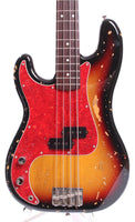1994 Fender Precision Bass 62 Reissue lefty sunburst