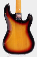 1994 Fender Precision Bass 62 Reissue lefty sunburst