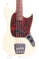 2002 Fender Mustang Bass vintage white