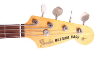 2002 Fender Mustang Bass vintage white