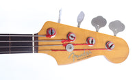 1990 Fender Precision Bass '62 Reissue fretless sunburst