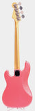 1984 Squier Precision Bass '57 Reissue medium scale 32" metallic pink