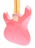 1984 Squier Precision Bass '57 Reissue medium scale 32" metallic pink