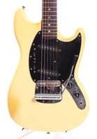 1978 Fender Mustang olympic white