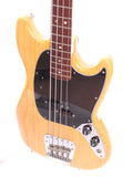 1978 Fender Mustang Bass natural