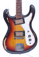 1970s Univox Hi-Flier Phase III sunburst