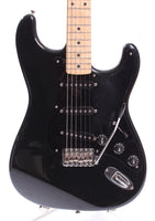 1991 Squier Stratocaster Silver Series black