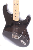 1991 Squier Stratocaster Silver Series black