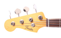 1993 Fender Jazz Bass 62 Reissue lefty vintage white